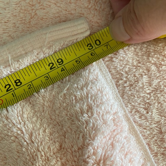 WAVERLY Tiger Lily Matlasse Shower Curtain PEACH Blush 2 Ralph Lauren Bath Towel - Picture 10 of 14